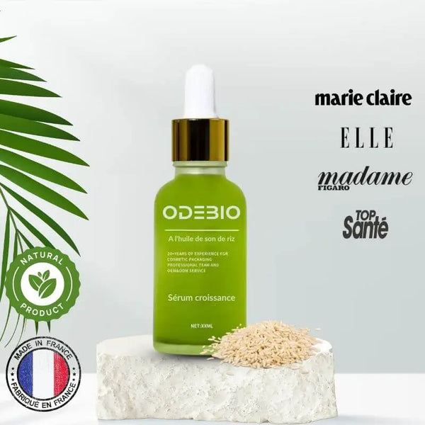 Sérum Activateur Croissance – Complexe 8 huiles (Son de riz)